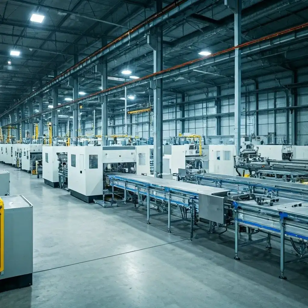 Modern manufacturing facility